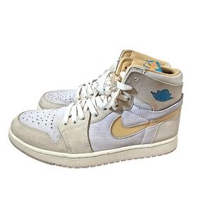 RARE🔥 Sz 10.5 - Nike Air Jordan 1 Zoom CMFT 2 Orewood Bright Citrus DV1307-180